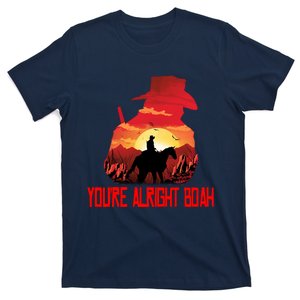 YouRe Alright Boah Rdr2 Style Gaming T-Shirt