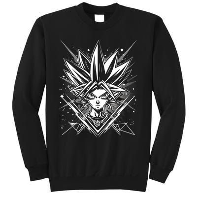 Yugioh Anime Cards Manga Comic Japanese Style Gamer Design Sweatshirt