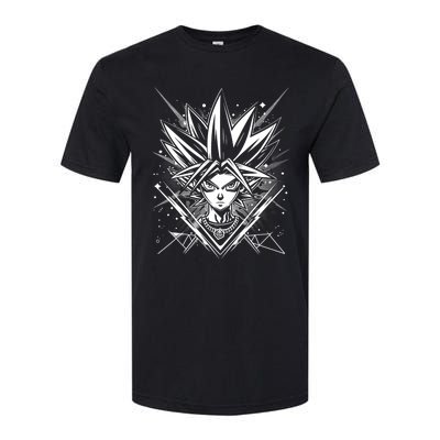 Yugioh Anime Cards Manga Comic Japanese Style Gamer Design Softstyle CVC T-Shirt