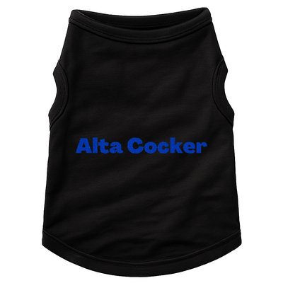 Yiddish Alta Cocker a Funny Jewish Old Person  Doggie Tank