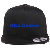 Yiddish Alta Cocker a Funny Jewish Old Person  Flat Bill Trucker Hat