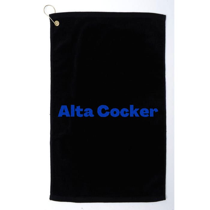 Yiddish Alta Cocker a Funny Jewish Old Person  Golf Towel