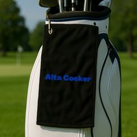 Yiddish Alta Cocker a Funny Jewish Old Person  Golf Towel