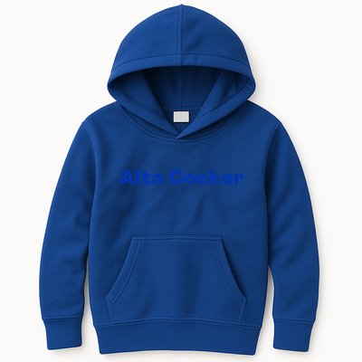 Yiddish Alta Cocker a Funny Jewish Old Person  Kids Hoodie