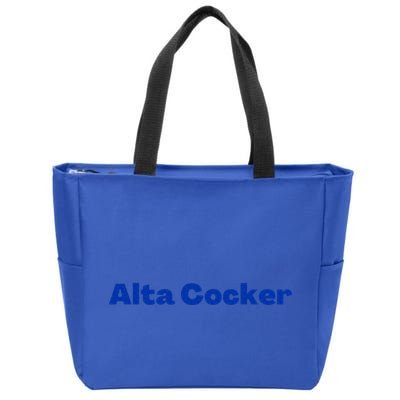 Yiddish Alta Cocker a Funny Jewish Old Person  Zip Tote Bag