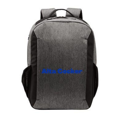 Yiddish Alta Cocker a Funny Jewish Old Person  Vector Backpack