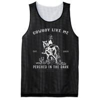 YouRe A Cowboy Like Me Vintage Cowgirl Horse Lover Mesh Reversible Basketball Jersey Tank