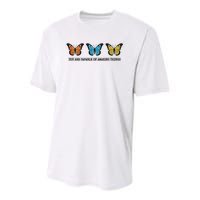 You Are Capable Of Amazing Things Monarch Butterfly Youth Performance Sprint T-Shirt