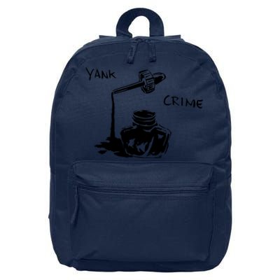 Yank And Crime Drive Like Jehu 16 in Basic Backpack