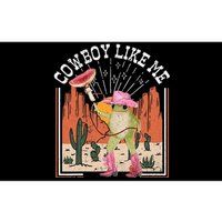 Youre A Cowboy Like Me Frog Cowboy Hat Cowgirl Bumper Sticker