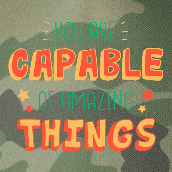 You Are Capable Of Amazing Things Inspirational Quote Legacy Tie Dye Trucker Hat