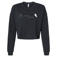 YouRe A Cowboy Like Me Cropped Pullover Crew