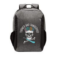 Yarned And Dangerous Crochet Crocheting Yarn Collector Vector Backpack