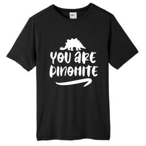 You Are Dinofunny Giftmite Dinosaur Back To School Great Gift Tall Fusion ChromaSoft Performance T-Shirt