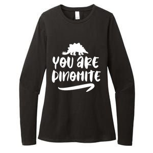 You Are Dinofunny Giftmite Dinosaur Back To School Great Gift Womens CVC Long Sleeve Shirt