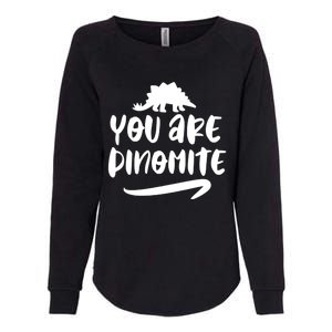 You Are Dinofunny Giftmite Dinosaur Back To School Great Gift Womens California Wash Sweatshirt