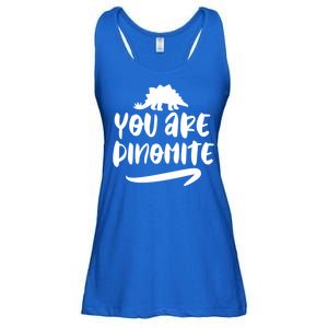 You Are Dinofunny Giftmite Dinosaur Back To School Great Gift Ladies Essential Flowy Tank