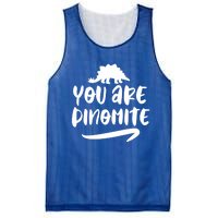 You Are Dinofunny Giftmite Dinosaur Back To School Great Gift Mesh Reversible Basketball Jersey Tank