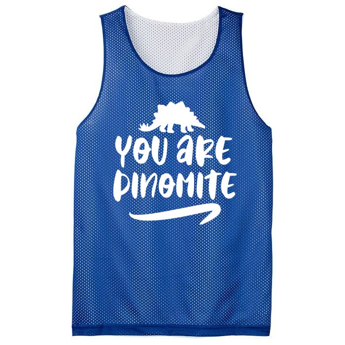 You Are Dinofunny Giftmite Dinosaur Back To School Great Gift Mesh Reversible Basketball Jersey Tank