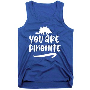 You Are Dinofunny Giftmite Dinosaur Back To School Great Gift Tank Top