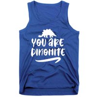 You Are Dinofunny Giftmite Dinosaur Back To School Great Gift Tank Top