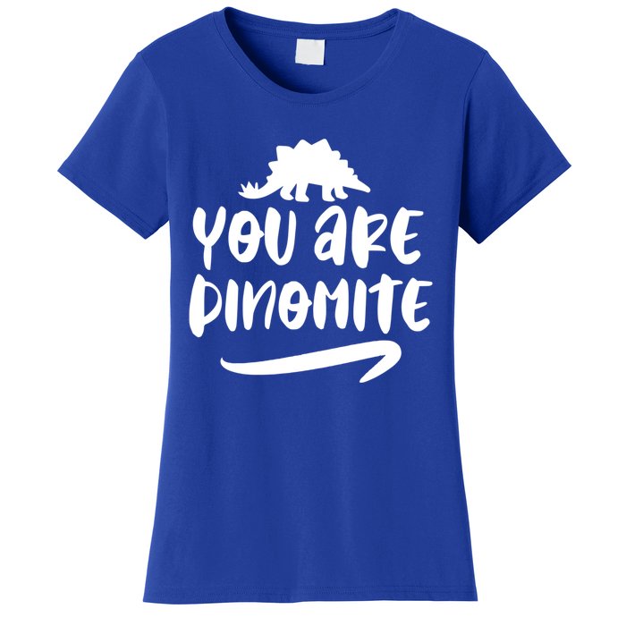 You Are Dinofunny Giftmite Dinosaur Back To School Great Gift Women's T-Shirt