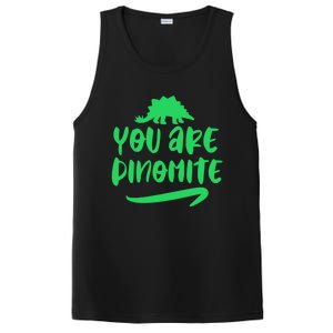 You Are Dinogiftmite Dinosaur Back To School Gift PosiCharge Competitor Tank