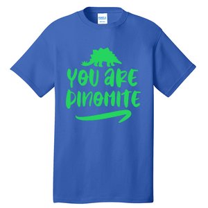 You Are Dinogiftmite Dinosaur Back To School Gift Tall T-Shirt