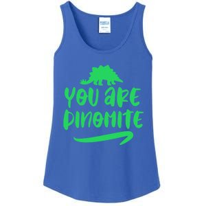 You Are Dinogiftmite Dinosaur Back To School Gift Ladies Essential Tank