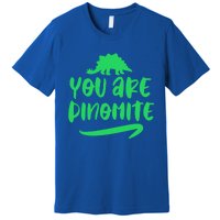 You Are Dinogiftmite Dinosaur Back To School Gift Premium T-Shirt