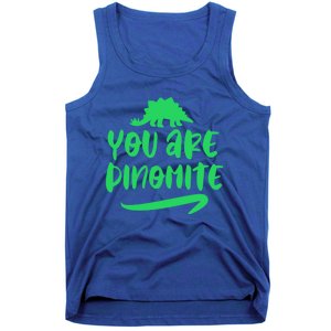 You Are Dinogiftmite Dinosaur Back To School Gift Tank Top