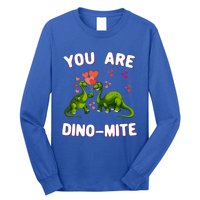 You Are Dinogiftmite Dinosaurs Valentines Day Heart Dinogiftmite Gift Long Sleeve Shirt