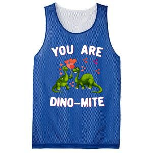 You Are Dinogiftmite Dinosaurs Valentines Day Heart Dinogiftmite Gift Mesh Reversible Basketball Jersey Tank