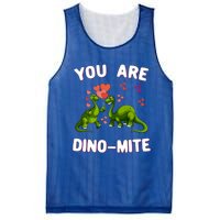 You Are Dinogiftmite Dinosaurs Valentines Day Heart Dinogiftmite Gift Mesh Reversible Basketball Jersey Tank