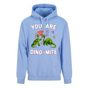 You Are Dinogiftmite Dinosaurs Valentines Day Heart Dinogiftmite Gift Unisex Surf Hoodie