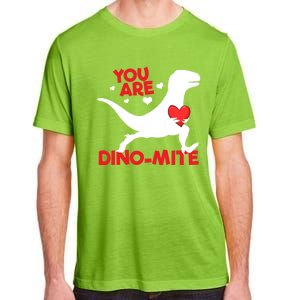 You Are Dinocool Giftmite Dinosaur Valentines Day Dinosaur Gift Adult ChromaSoft Performance T-Shirt