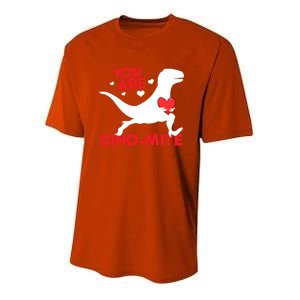 You Are Dinocool Giftmite Dinosaur Valentines Day Dinosaur Gift Youth Performance Sprint T-Shirt