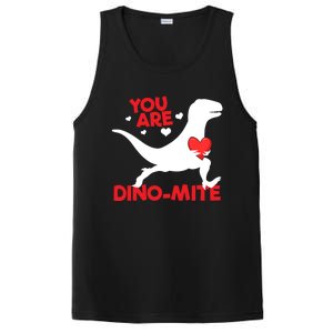 You Are Dinocool Giftmite Dinosaur Valentines Day Dinosaur Gift PosiCharge Competitor Tank