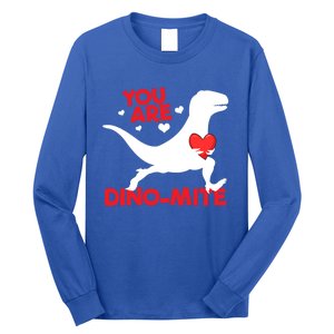 You Are Dinocool Giftmite Dinosaur Valentines Day Dinosaur Gift Long Sleeve Shirt