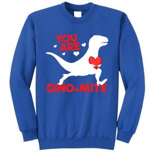 You Are Dinocool Giftmite Dinosaur Valentines Day Dinosaur Gift Sweatshirt