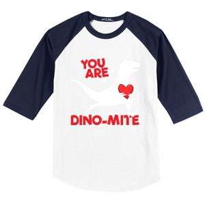 You Are Dinocool Giftmite Dinosaur Valentines Day Dinosaur Gift Baseball Sleeve Shirt