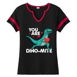 You Are Dinocute Giftmite Dinosaur Valentines Day Dinosaur Great Gift Ladies Halftime Notch Neck Tee