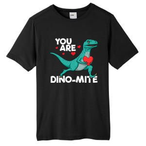 You Are Dinocute Giftmite Dinosaur Valentines Day Dinosaur Great Gift Tall Fusion ChromaSoft Performance T-Shirt