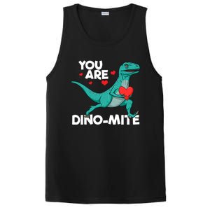 You Are Dinocute Giftmite Dinosaur Valentines Day Dinosaur Great Gift PosiCharge Competitor Tank