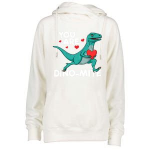 You Are Dinocute Giftmite Dinosaur Valentines Day Dinosaur Great Gift Womens Funnel Neck Pullover Hood