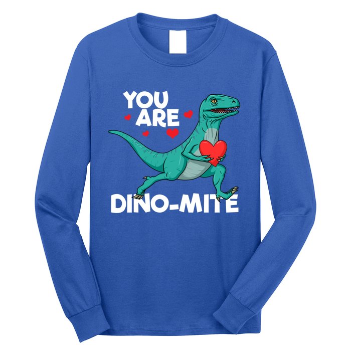 You Are Dinocute Giftmite Dinosaur Valentines Day Dinosaur Great Gift Long Sleeve Shirt