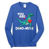 You Are Dinocute Giftmite Dinosaur Valentines Day Dinosaur Great Gift Tall Long Sleeve T-Shirt