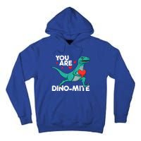 You Are Dinocute Giftmite Dinosaur Valentines Day Dinosaur Great Gift Tall Hoodie