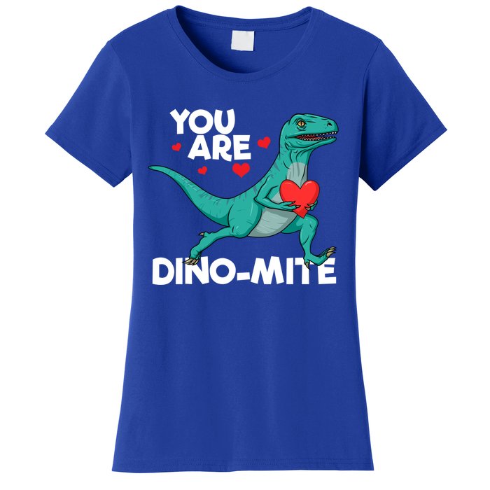 You Are Dinocute Giftmite Dinosaur Valentines Day Dinosaur Great Gift Women's T-Shirt