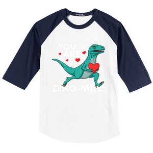 You Are Dinocute Giftmite Dinosaur Valentines Day Dinosaur Great Gift Baseball Sleeve Shirt